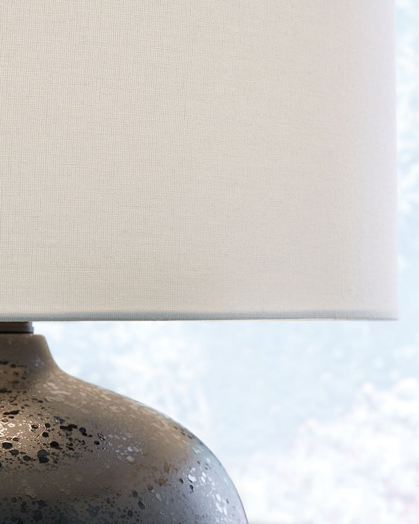 Ladstow - Ceramic Table Lamp  - Black