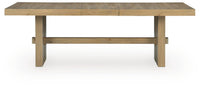 Lasinger - Rectangular Dining Room Extension Table - Light Brown