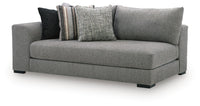 Creston Heights - LAF Corner Chaise - Smolder