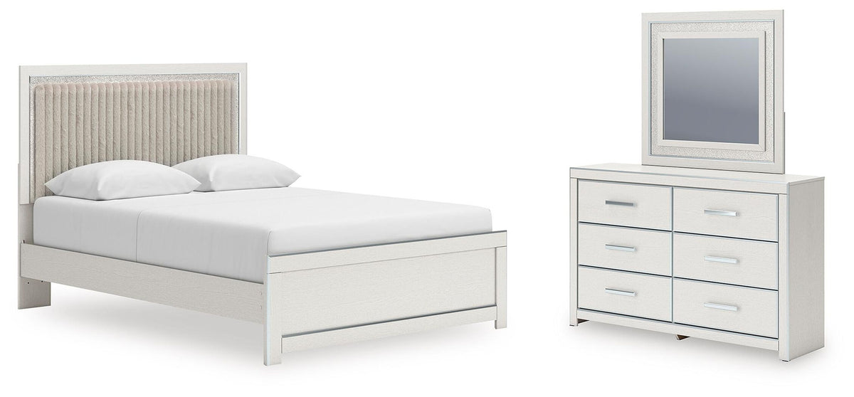 Zuraleus - Upholstered Panel Platform Bedroom Set - Schleider Furniture & Mattress Company 