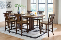 Rylandeen - Counter Height Extension Dining Table Set