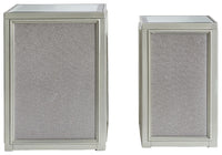 Traleena - Nesting End Tables (Set of 2) - Silver Finish