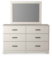 Stelsie - Dresser, Mirror - White