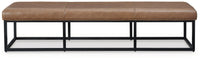 Joston - Accent Bench - Caramel