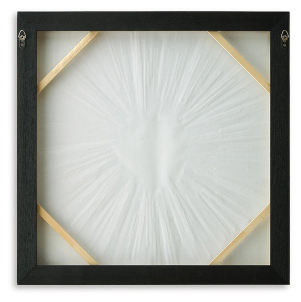 Buddins - Wall Art - Black / Gold Finish - Schleider Furniture & Mattress Company 