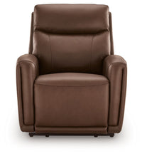 Pincara - Power AutoGlide Recliner With Audio System - Umber