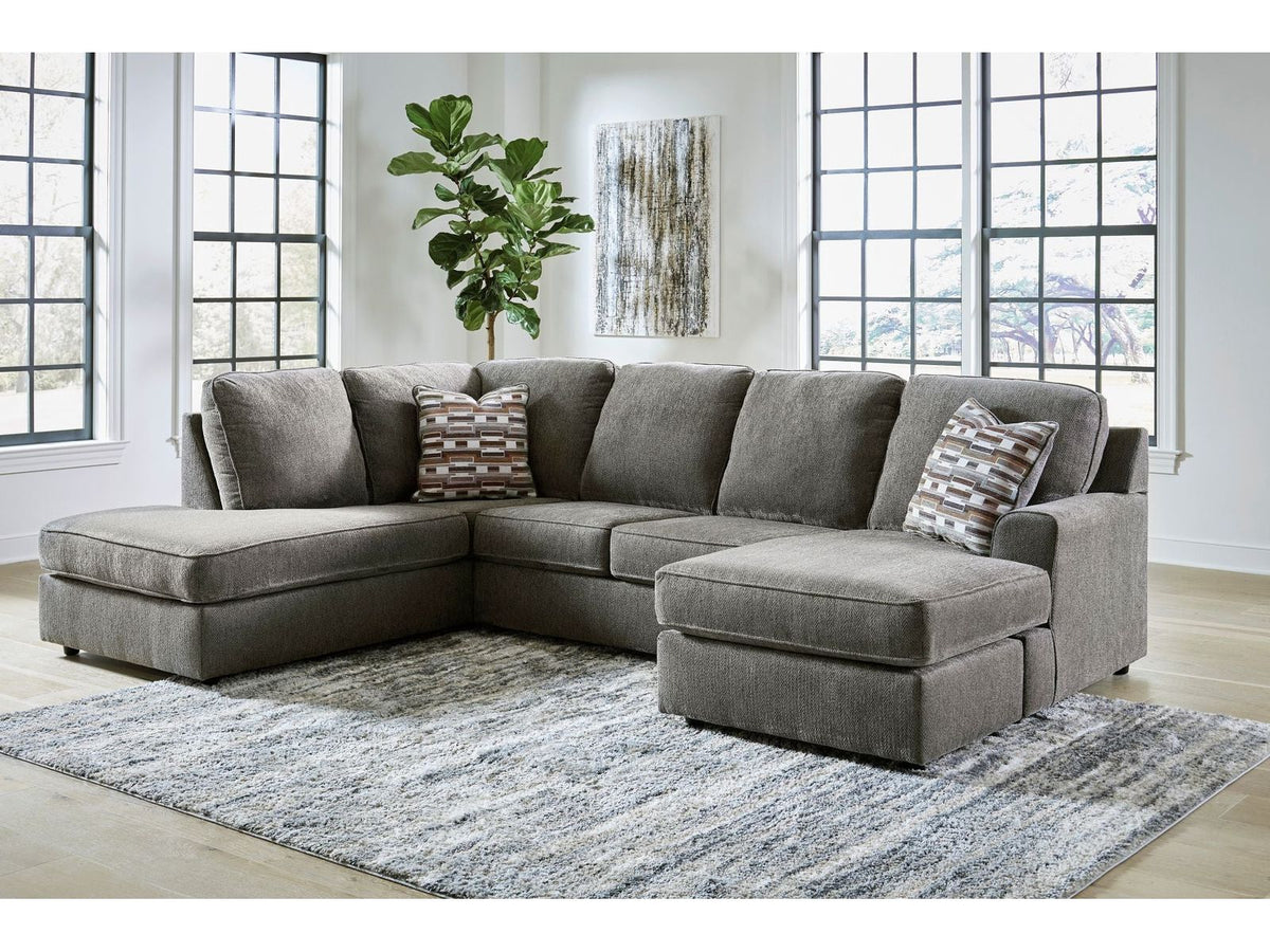 O'Phannon RAF Sofa Chaise (Piece 2 of 2) - Putty 2940203 - Schleider Furniture & Mattress Company 