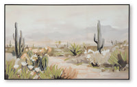 Sidworth - Wall Art - Green / Beige / Gray