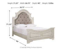 Realyn - Upholstered Panel Bed