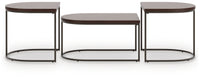 Vanmore - Occasional Table Set (Set of 3) - Dark Brown