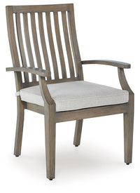 Rainier Ranch - Arm Chair With Cushion (Set of 2) - Brown / Beige