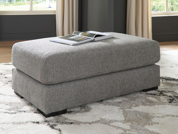 Creston Heights - Oversized Accent Ottoman - Smolder