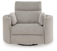 ModMax Luxe - Swivel Glider Power Recliner - Flint