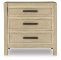 Calmoro - Three Drawer Night Stand - Gray