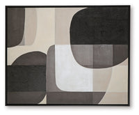 Kesleigh - Wall Art - Black / White