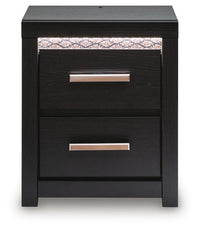 Brizmore - Two Drawer Night Stand - Black