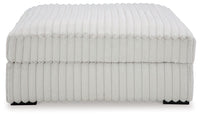 Stupendous - Oversized Accent Ottoman - Alloy