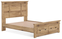 Makidern - Panel Storage Bed