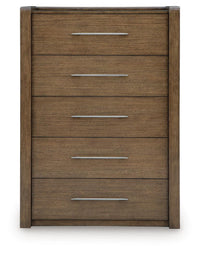 Marxmore - Five Drawer Chest - Brown