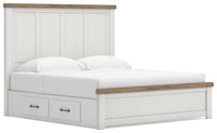 Savonport - Panel Storage Bed