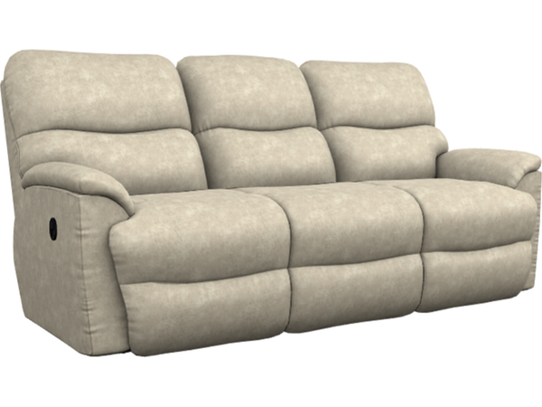 Trouper Reclining Sofa- Stucco 444724-E153732^ - Schleider Furniture & Mattress Company 