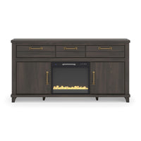 Brazen Valley - TV Stand With Fireplace Option