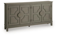 Darlock - Accent Cabinet - Warm Gray