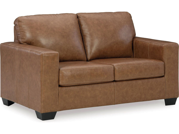 Bolsena Loveseat -  Caramel 5560335 - Schleider Furniture & Mattress Company 
