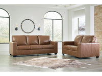 Bolsena Loveseat -  Caramel 5560335 - Schleider Furniture & Mattress Company 