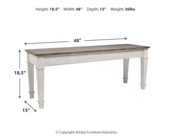 Skempton - Storage Bench - White