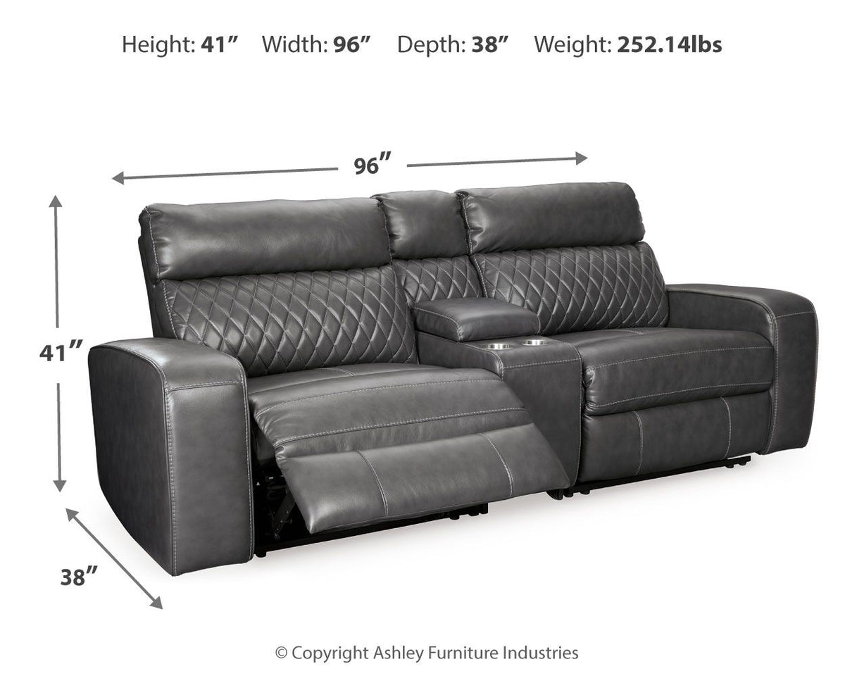 Samperstone - Power Reclining Sectional