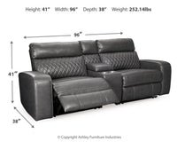 Samperstone - Power Reclining Sectional