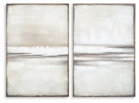 Brockdunn - Wall Art Set (Set of 2) - Tan / Brown