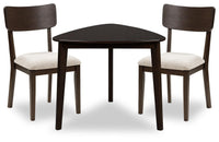 Shorbyn - 3 Pc. - Dining Table And 2 Chairs - Merlot