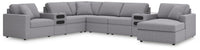 Modmax - Sectional - Granite