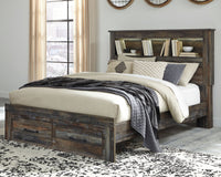 Drystan - Panel Bookcase Bed