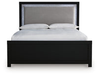 Maeling - Upholstered Panel Bed
