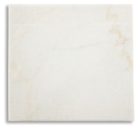 Fostead - Square End Table - White / Espresso