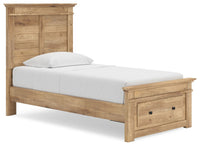 Makidern - Panel Storage Bed