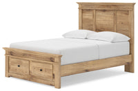 Makidern - Panel Storage Bed