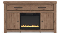 Garistyn - TV Stand With Fireplace Option