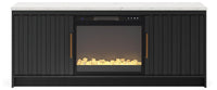 Cadmori - TV Stand With Fireplace Option