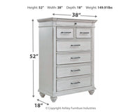 Kanwyn - Chest - Whitewash