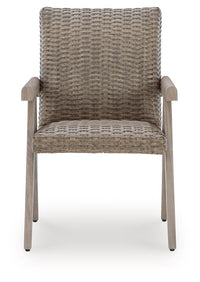 Cliff Trails - Arm Chair (Set of 2) - Beige