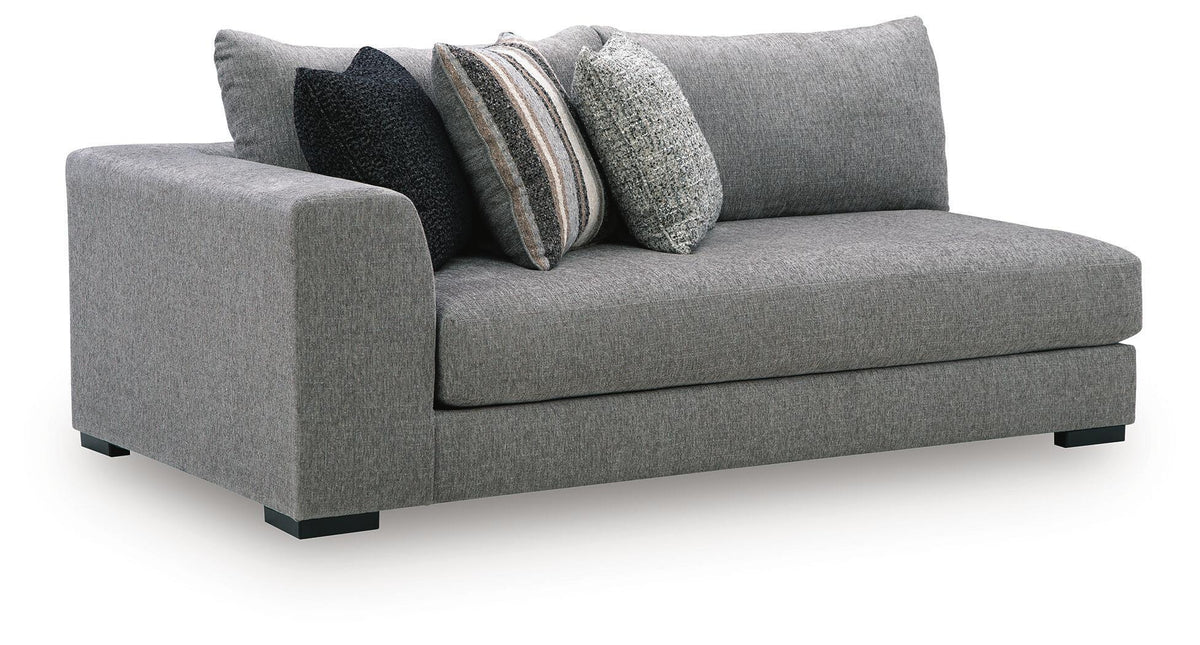 Creston Heights - LAF Corner Chaise - Smolder