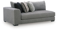 Creston Heights - LAF Corner Chaise - Smolder