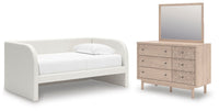 Arloster - Upholstered Day Bed Set - Schleider Furniture & Mattress Company 