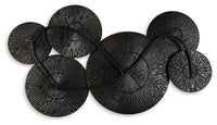 Rhetlen - Wall Decor - Black / Gold Finish