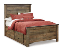 Trinell - Panel Bed