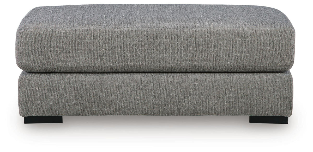 Creston Heights - Oversized Accent Ottoman - Smolder